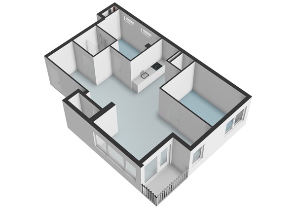 Floorplan - Oosteinderweg 261, 1432 AV Aalsmeer
